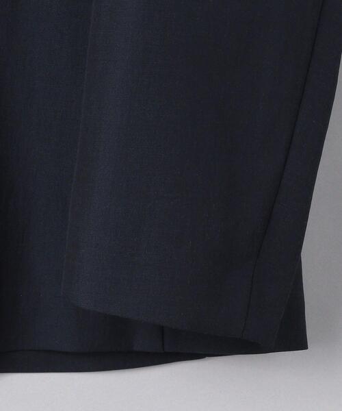 UNITED ARROWS(ユナイテッドアローズ)の「UBC R/C ツイル Vネックジャケット◆(ノーカラージャケット・レディース・ベージュ/ネイビー・38/36)」の12枚目の写真