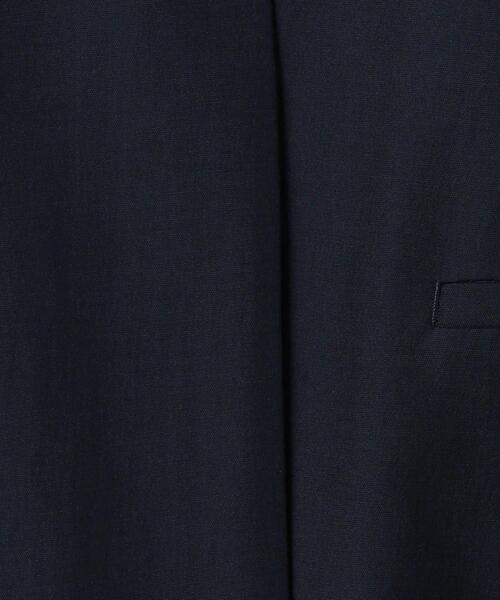 UNITED ARROWS(ユナイテッドアローズ)の「UBC R/C ツイル Vネックジャケット◆(ノーカラージャケット・レディース・ベージュ/ネイビー・38/36)」の15枚目の写真