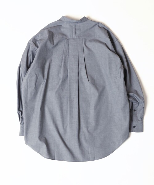 Firsthand（ファーストハンド）の「SHIRT FIRSTHAND by 5525GALLERY/シャツファーストハンドバイ5525ギャラリー バンドカラーシャツ（シャツ/ブラウス・メンズ・ブルー/ブラック/グレー/ストライプ/その他/ホワイト/ダークブルー・M/L）」の13枚目の写真