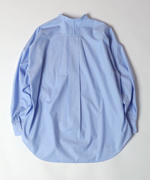 Firsthand（ファーストハンド）の「SHIRT FIRSTHAND by 5525GALLERY/シャツファーストハンドバイ5525ギャラリー バンドカラーシャツ（シャツ/ブラウス・メンズ・ブルー/ブラック/グレー/ストライプ/その他/ホワイト/ダークブルー・M/L）」の21枚目の写真