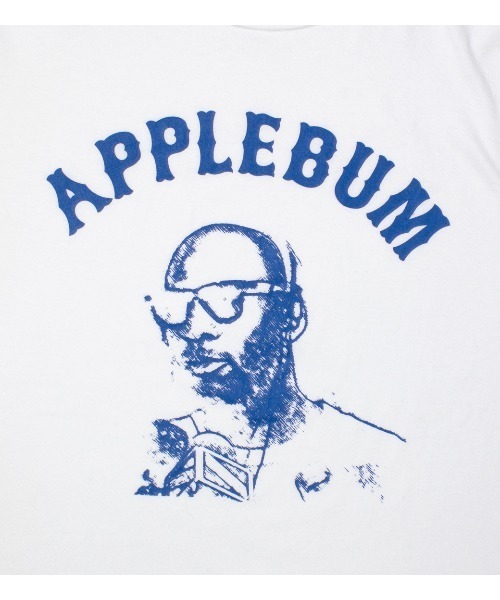 APPLEBUM（アップルバム）の「"Sketch" T-shirt（Tシャツ/カットソー・メンズ・オリーブ/ヘザーグレー/ホワイト・LARGE/SMALL/XX-LARGE/MEDIUM/X-LARGE）」の5枚目の写真