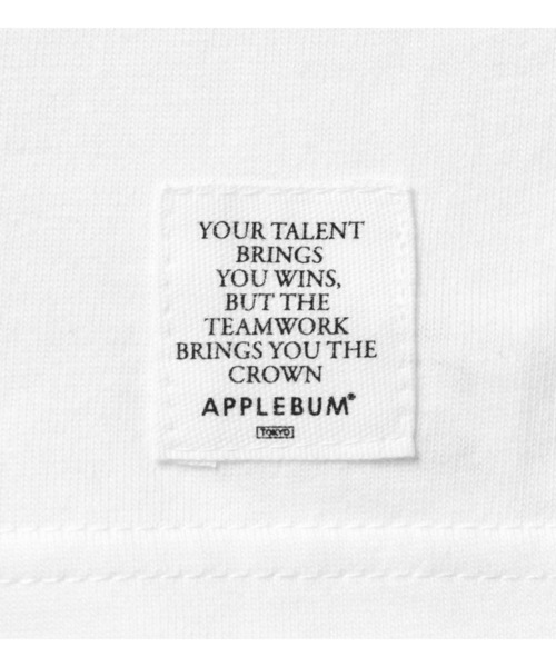 APPLEBUM（アップルバム）の「"Sketch" T-shirt（Tシャツ/カットソー・メンズ・オリーブ/ヘザーグレー/ホワイト・LARGE/SMALL/XX-LARGE/MEDIUM/X-LARGE）」の9枚目の写真