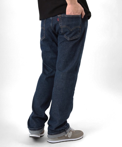 Levi's(リーバイス)の「【Levi’s/リーバイス】505 レギュラーストレート 5ポケットジーンズ(デニムパンツ・メンズ・ダークインディゴブルー/ライトインディゴブルー/ブルー系その他・32inch/30inch/34inch/36inch/31inch/33inch/28inch/29inch)」の6枚目の写真