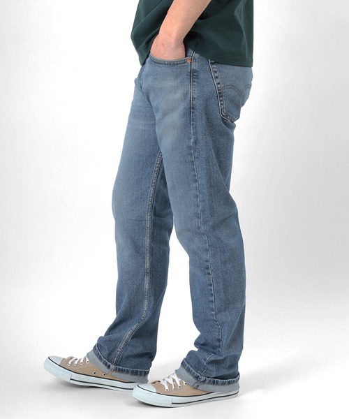 Levi's(リーバイス)の「【Levi’s/リーバイス】505 レギュラーストレート 5ポケットジーンズ(デニムパンツ・メンズ・ダークインディゴブルー/ライトインディゴブルー/ブルー系その他・32inch/30inch/34inch/36inch/31inch/33inch/28inch/29inch)」の8枚目の写真