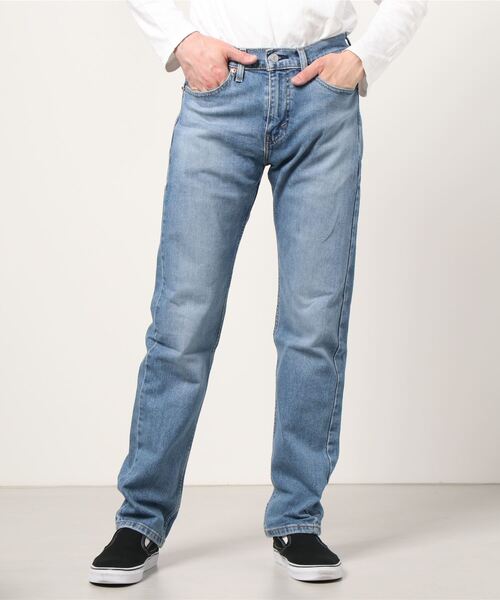 Levi's(リーバイス)の「【Levi’s/リーバイス】505 レギュラーストレート 5ポケットジーンズ(デニムパンツ・メンズ・ダークインディゴブルー/ライトインディゴブルー/ブルー系その他・32inch/30inch/34inch/36inch/31inch/33inch/28inch/29inch)」の11枚目の写真