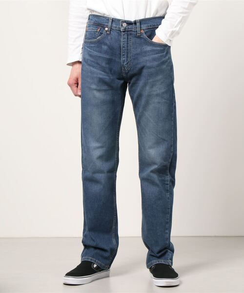 Levi's(リーバイス)の「【Levi’s/リーバイス】505 レギュラーストレート 5ポケットジーンズ(デニムパンツ・メンズ・ダークインディゴブルー/ライトインディゴブルー/ブルー系その他・32inch/30inch/34inch/36inch/31inch/33inch/28inch/29inch)」の15枚目の写真