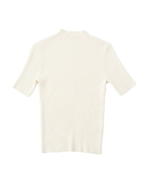 CUT(カット)の「Spring harf sleeve ニット(ニット/セーター・レディース・ブラック/イエロー/ホワイト・FREE)」の11枚目の写真