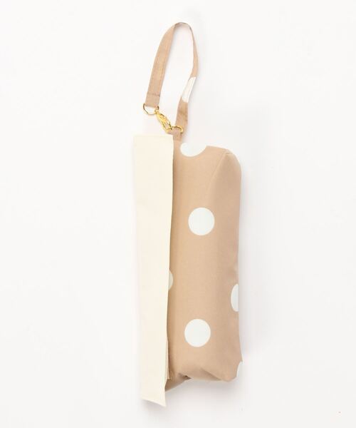 Dita（ディータ）の「【雨晴兼用傘】 ドット ミニ 折りたたみ傘（折りたたみ傘・レディース・ホワイト/ブラック/ベージュ・FREE）」の5枚目の写真