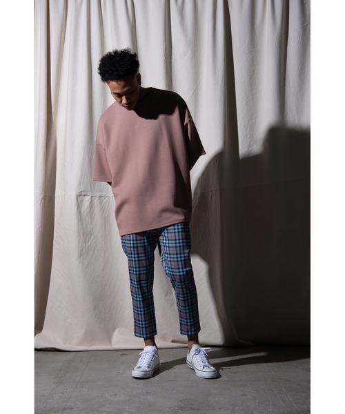 LA LINGE コットンシャンブレー バレルパンツ 【関税なし】 LA LINGE コットンシャンブレー バレルパンツ 【関税なし】