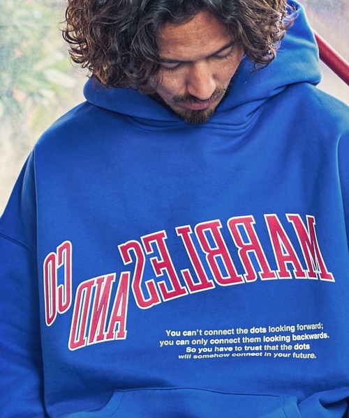 MARBLES（マーブルズ）の「mpa2572-16oz PARKA (Marblesandco ) パーカー（パーカー・メンズ・グリーン/ブルー/ブラック・M/XL/L/S）」の9枚目の写真