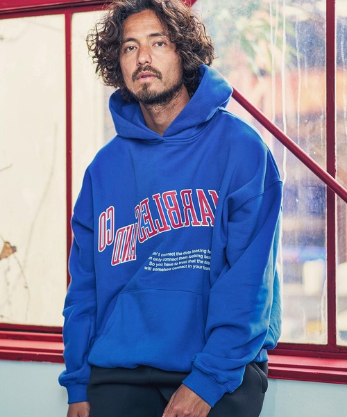 MARBLES（マーブルズ）の「mpa2572-16oz PARKA (Marblesandco ) パーカー（パーカー・メンズ・グリーン/ブルー/ブラック・M/XL/L/S）」の11枚目の写真