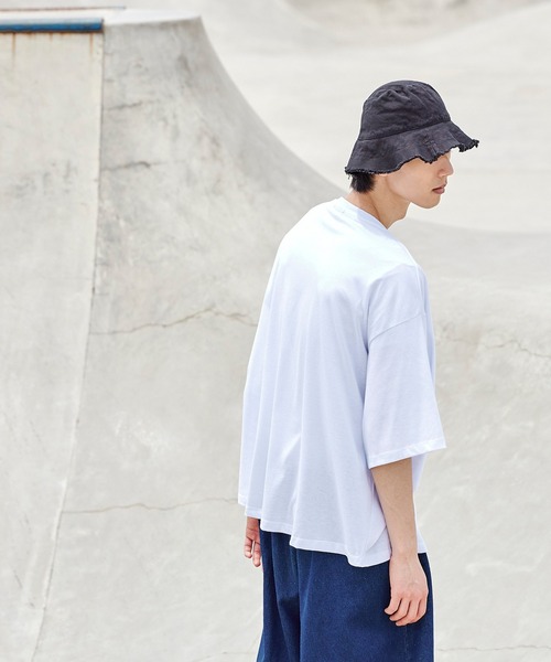 act'm（アクトム）の「【KAUAN OKAMOTO×act'mコラボ】アートグラフィックプリント　オーバーサイズＴシャツ（Tシャツ/カットソー・メンズ・ホワイト/ブラック・S/M/L）」の16枚目の写真