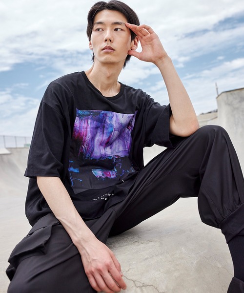 コ*ン様 新品、未開封品【完全正規品】Ado タイポグラフィTシャツ　東京 Lサ 040104 侍 タイポグラフィ Tシャツ（前面） 島 左近 – 侍
