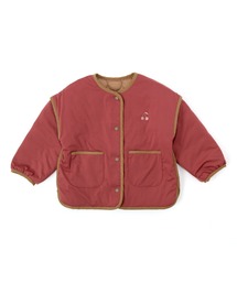 la poche biscuit（ラポシェビスキュイ）の「抗菌サークルキルトリバーシブルブルゾン（ブルゾン・キッズ）」