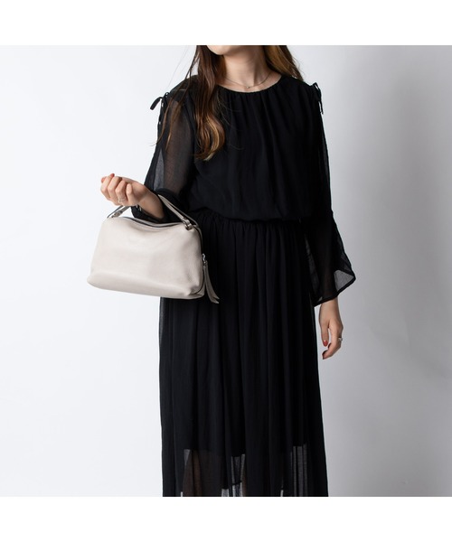 GIANNI CHIARINI（ジャンニ キアリーニ）の「GIANNI CHIARINI ALIFA S ジャンニ キアリーニ アリファ S 2way ショルダー付き ハンドバッグ（ハンドバッグ・レディース・ブルー/グリーン/クリーム/グレー系その他/ネイビー/オレンジ/ダークブルー/ブラック/ライトベージュ/ピンク/キャメル/オフホワイト/グレイッシュベージュ/ブラウン系3/ピンク系1/ブラウン系1/カーキ/ブルー系/ベージュ系2/ブラウン/ブラウン系5/レッド系/ピンク系/オレンジ系/パープル/グリーン系/パープル系その他・FREE）」の12枚目の写真