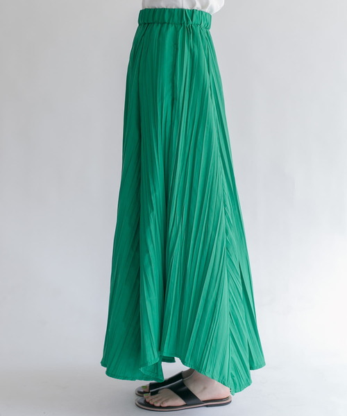 KBF（ケイビーエフ）の「ボリュームワッシャー加工スカート（スカート・レディース・グリーン/ブラウン/ホワイト系その他・ONE）」の14枚目の写真