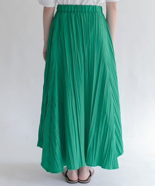 KBF（ケイビーエフ）の「ボリュームワッシャー加工スカート（スカート・レディース・グリーン/ブラウン/ホワイト系その他・ONE）」の15枚目の写真