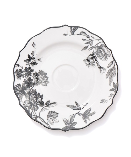 Francfranc(フランフラン)の「クラシックフラワー カップ&ソーサー ブラック(食器・レディース・ブラック・FREE)」の7枚目の写真