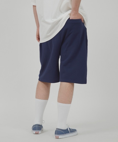 SIDEWAY STANCE（サイドウェイスタンス）の「【SIDEWAY STANCE】バルーンシルエット スウェット ショートパンツ（スウェットパンツ・メンズ・ブラック/ネイビー/杢グレー・MEDIUM/X-LARGE/LARGE）」の10枚目の写真