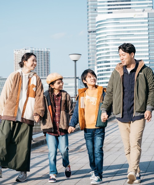 KRIFF MAYER Kid's Collection(クリフメイヤーキッズコレクション)の「ひっくりパーカー(その他アウター・キッズ・ネイビー/ブラック/ダークグレー・140/150/170/160/130/120)」の10枚目の写真