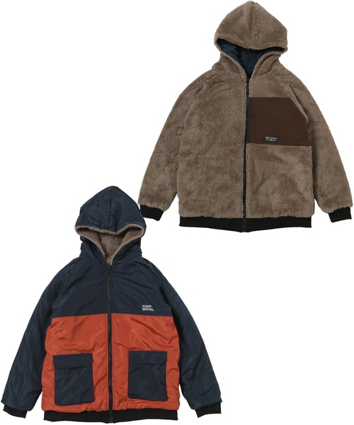 KRIFF MAYER Kid's Collection(クリフメイヤーキッズコレクション)の「ひっくりパーカー(その他アウター・キッズ・ネイビー/ブラック/ダークグレー・140/150/170/160/130/120)」の17枚目の写真