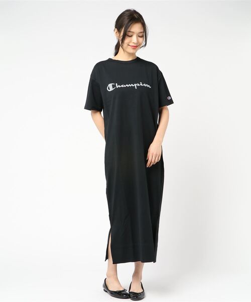 ブランド古着 Tシャツワンピース ワンピース Champion チャンピオン のファッション通販 Zozoused