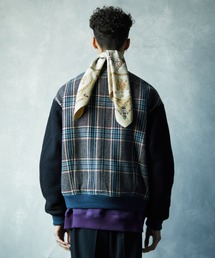TAUPE（トープ）の「TAUPE/トープ/Vintage Check Stadium Jacket
