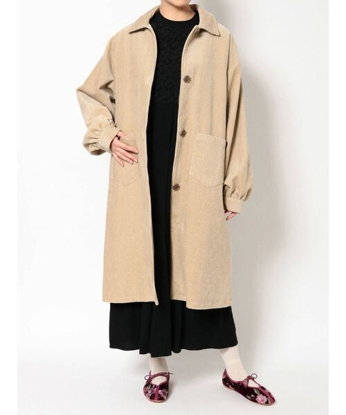 merry jenny（メリージェニー）の「コールリボンステンカラーコート（ステンカラーコート・レディース・ブラック/ベージュ/カーキ・FREE）」の16枚目の写真