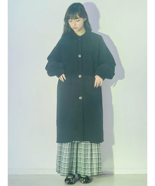 merry jenny（メリージェニー）の「コールリボンステンカラーコート（ステンカラーコート・レディース・ブラック/ベージュ/カーキ・FREE）」の19枚目の写真