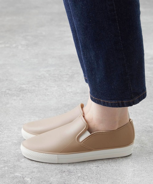 menue(メヌエ)の「レインスリッポン(レインシューズ・レディース・ホワイト/ブラック/グレイッシュベージュ・LL/S/M/L)」の10枚目の写真