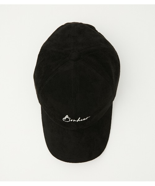 AZUL by moussy(アズールバイマウジー)の「ECO SUEDE LOGO CAP/エコスエードロゴキャップ(キャップ・レディース・ブラック/ダークカーキ/ライトベージュ・FREE)」の18枚目の写真