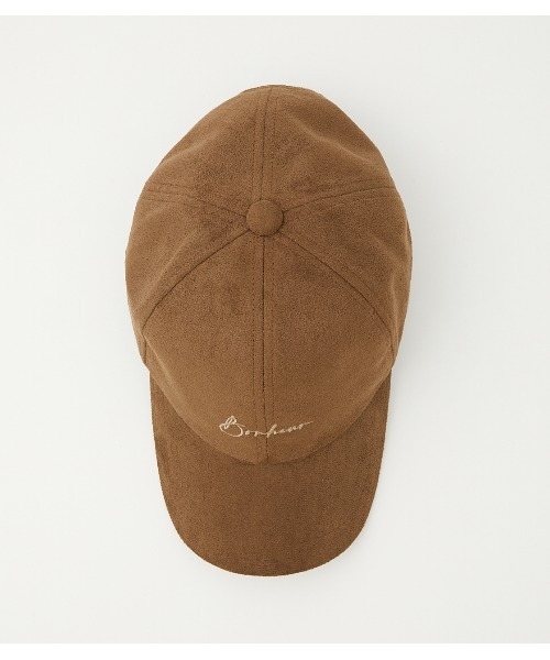 AZUL by moussy(アズールバイマウジー)の「ECO SUEDE LOGO CAP/エコスエードロゴキャップ(キャップ・レディース・ブラック/ダークカーキ/ライトベージュ・FREE)」の17枚目の写真