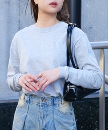 しっかり厚手×ラフな抜け感【Printstar】7.4オンス スーパーヘビーウェイト ロングスリーブTシャツ ロンT 長袖Tシャツ 無地 オーバーサイズ 00149