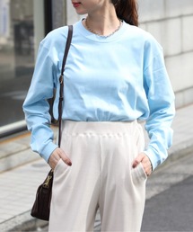 しっかり厚手×ラフな抜け感【Printstar】7.4オンス スーパーヘビーウェイト ロングスリーブTシャツ ロンT 長袖Tシャツ 無地 オーバーサイズ 00149