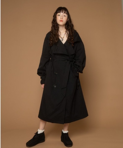 L.H.P（エルエイチピー）の「irojikake/イロジカケ/BIG TRRENCH COAT 