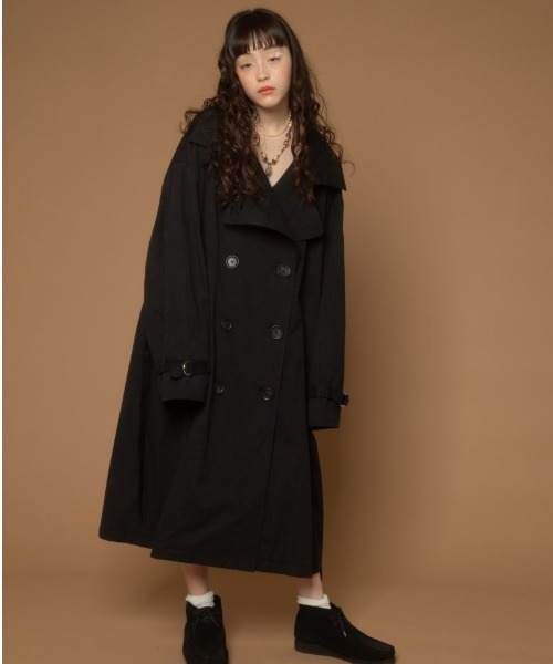 irojikake/イロジカケ/BIG TRRENCH COAT/ビックトレンチコート 【公式