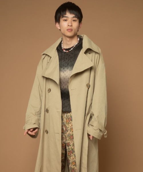 L.H.P（エルエイチピー）の「irojikake/イロジカケ/BIG TRRENCH COAT 
