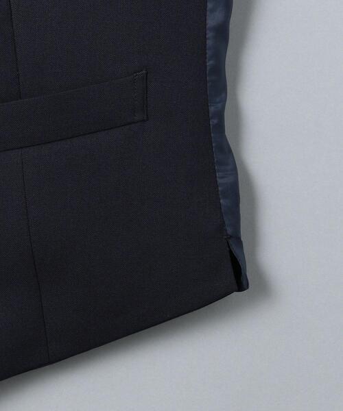 WORK TRIP OUTFITS GREEN LABEL RELAXING（ワークトリップアウトフィッツグリーンレーベル リラクシング）の「WTO TWPU サージ無地 5B スーツベスト -ウォッシャブル- ＊＊（スーツベスト・メンズ・ネイビー/ダークグレー/ブラック・S/44/XXS/40/L/48/XS/42/XL/50/M/46）」の21枚目の写真
