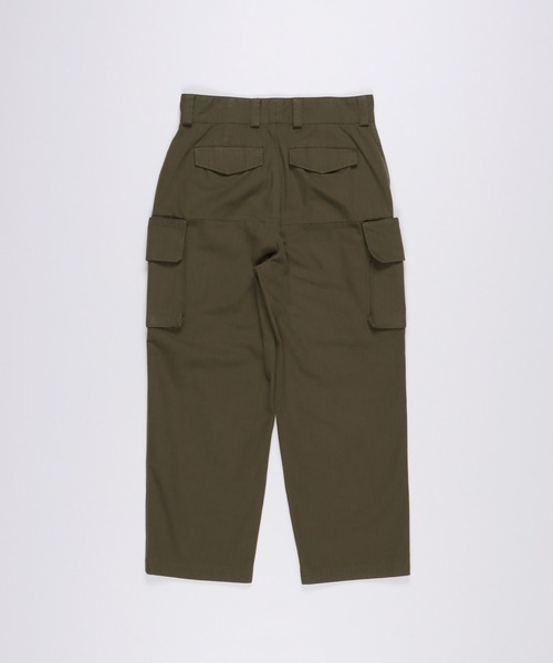 FIDELITY(フィデリティ)の「HERRINBONE CARGO PANTS / カーゴパンツ(カーゴパンツ・メンズ・キナリ/カーキ・LARGE/MEDIUM/X-LARGE)」の4枚目の写真