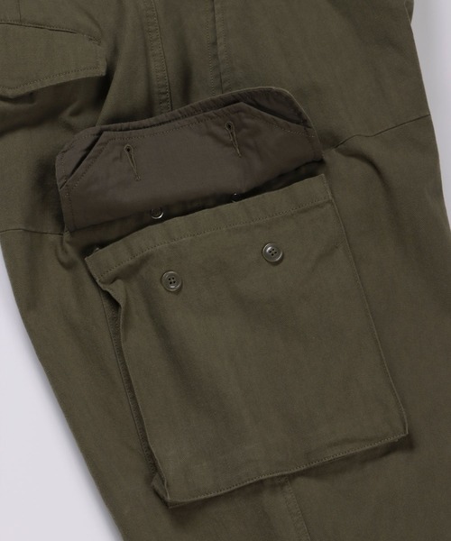 FIDELITY(フィデリティ)の「HERRINBONE CARGO PANTS / カーゴパンツ(カーゴパンツ・メンズ・キナリ/カーキ・LARGE/MEDIUM/X-LARGE)」の10枚目の写真