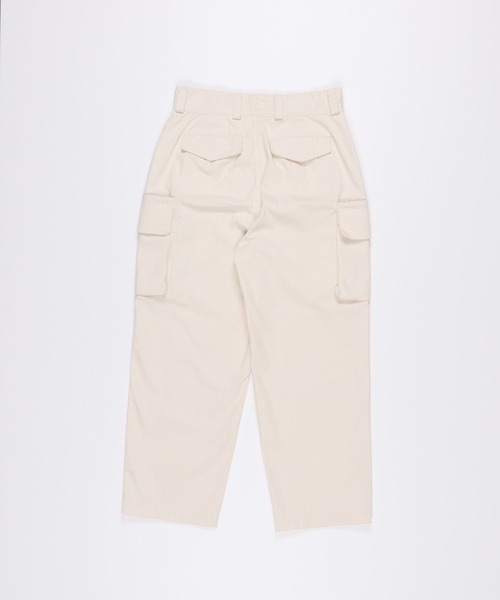 FIDELITY(フィデリティ)の「HERRINBONE CARGO PANTS / カーゴパンツ(カーゴパンツ・メンズ・キナリ/カーキ・LARGE/MEDIUM/X-LARGE)」の3枚目の写真