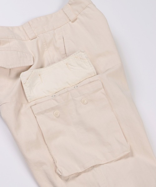 FIDELITY(フィデリティ)の「HERRINBONE CARGO PANTS / カーゴパンツ(カーゴパンツ・メンズ・キナリ/カーキ・LARGE/MEDIUM/X-LARGE)」の9枚目の写真
