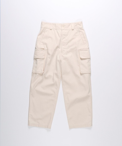 FIDELITY(フィデリティ)の「HERRINBONE CARGO PANTS / カーゴパンツ(カーゴパンツ・メンズ・キナリ/カーキ・LARGE/MEDIUM/X-LARGE)」の22枚目の写真