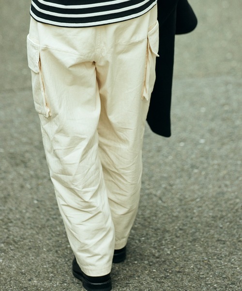 パンツ HERRINGOBONE CARGO PANTS HERRINGOBONE CARGO PANTS