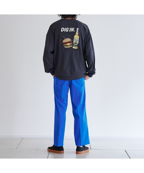 CPCM（シーピーシーエム）の「カラーイージーパンツ（スラックス・メンズ・ブルー/グリーン/アイボリー/オレンジ/チャコールグレー・FREE）」の13枚目の写真