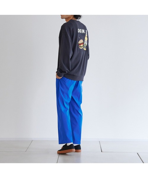 CPCM（シーピーシーエム）の「カラーイージーパンツ（スラックス・メンズ・ブルー/グリーン/アイボリー/オレンジ/チャコールグレー・FREE）」の15枚目の写真