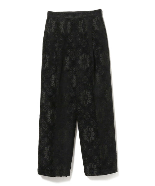 Ray BEAMS（レイビームス）の「Ray BEAMS / ジャカード 1タック パンツ（その他パンツ・レディース・ブラック/グリーン系その他3・1/0）」の12枚目の写真