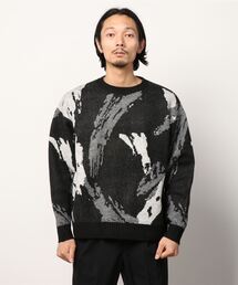 A4A | A4A (エーフォーエー) ペイントニット(ニット/セーター)