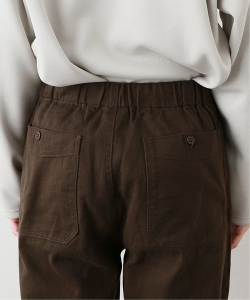 JOURNAL STANDARD relume(ジャーナルスタンダード レリューム)の「ヘビーオンス ワイドベイカーパンツ/ワークパンツ(チノパンツ・メンズ・ブラウン/ブラック系その他/ブラウン系その他/アイボリー・1/4/2/3)」の7枚目の写真