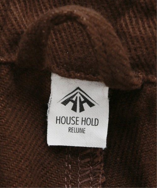 JOURNAL STANDARD relume(ジャーナルスタンダード レリューム)の「ヘビーオンス ワイドベイカーパンツ/ワークパンツ(チノパンツ・メンズ・ブラウン/ブラック系その他/ブラウン系その他/アイボリー・1/4/2/3)」の10枚目の写真